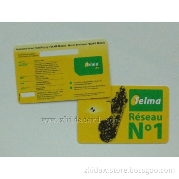 Plastic Warranty Card Guarantee Card